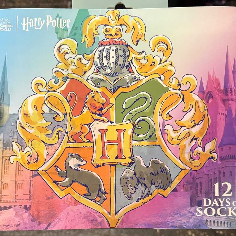 Harry Potter 12 Days of Socks